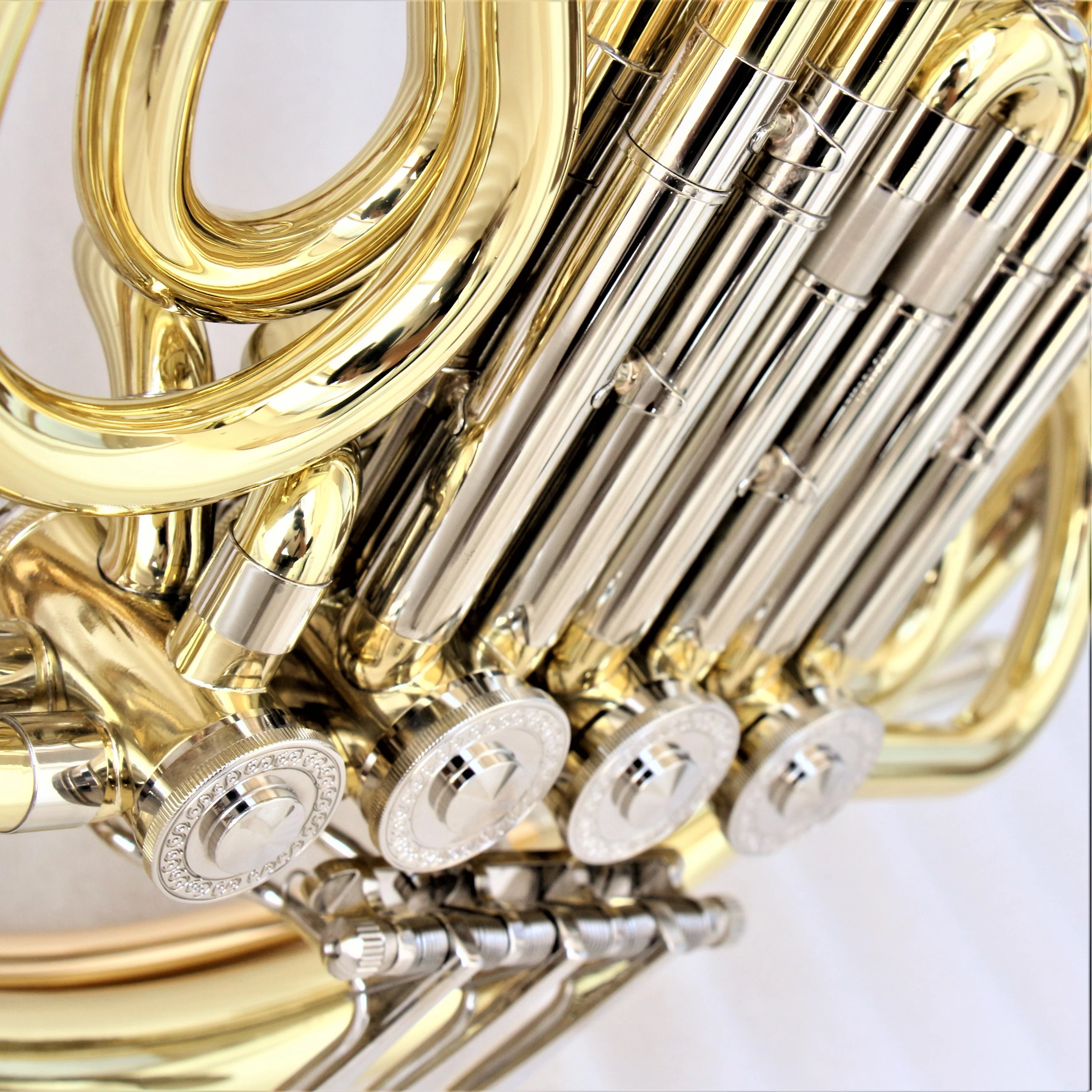 Top-Level Quality French Horn One Piece Bell French Horn  4-Key Double French Horn Instrument