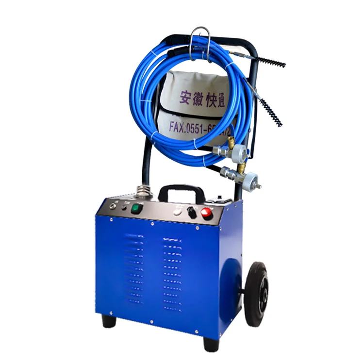 Kuaitong KT-202 chiller tube cleaning machine heat exchanger tube cleaner chiller tube cleaning