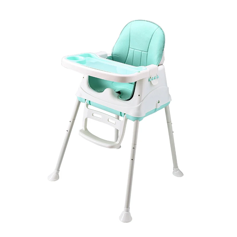 Newborns Wholesale 5 in 1 Multi-height Adjustment High Chair Baby High Dinning Chair Feeding Baby