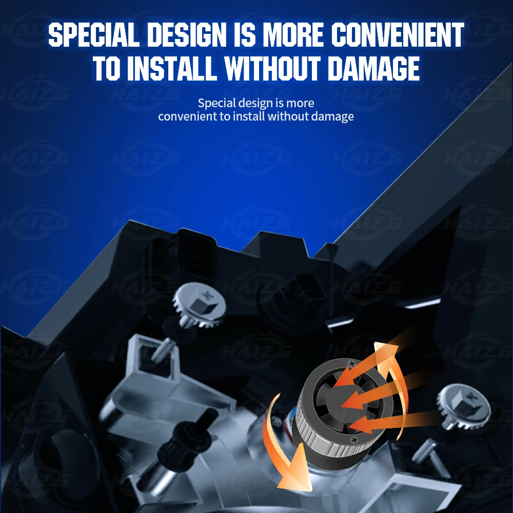 HAIZG Auto lighting system car headlights leds motorcycle lamp H4 led high power led headlamp car