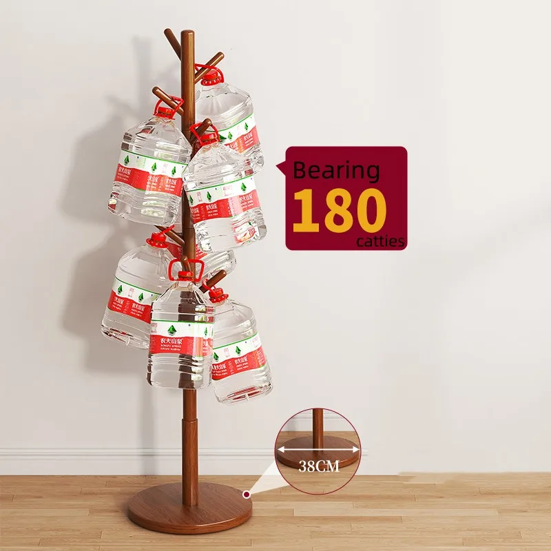Top Quality Free Standing Solid Wood Coat Rack Furniture Modern Wooden Tree Shape Hanger
