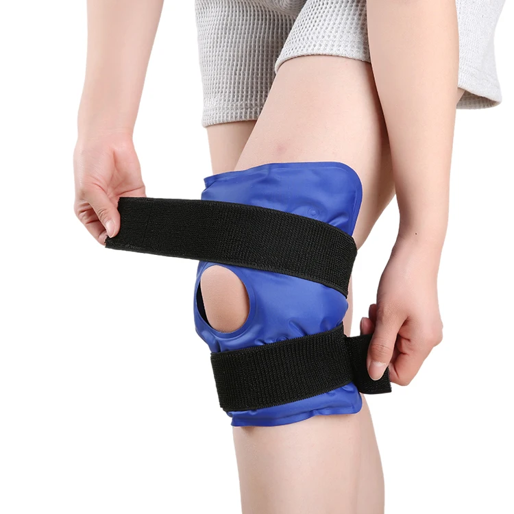 Rehabilitation therapy supplies gel ice packs reusable hot and cold compress use for sport injuries ice packs