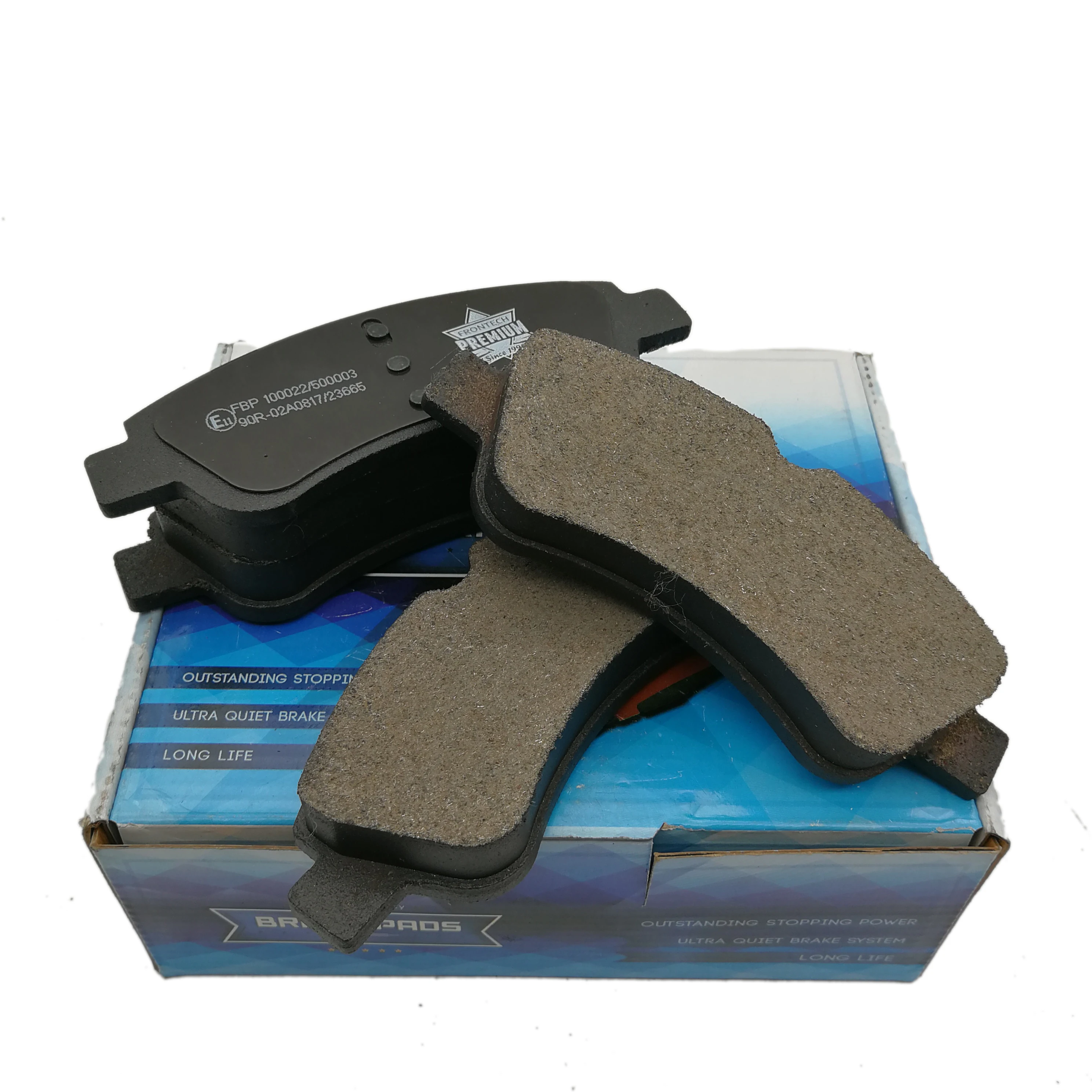 FRONTECH ceramic brake pads supplier with high friction performance and stability D1158