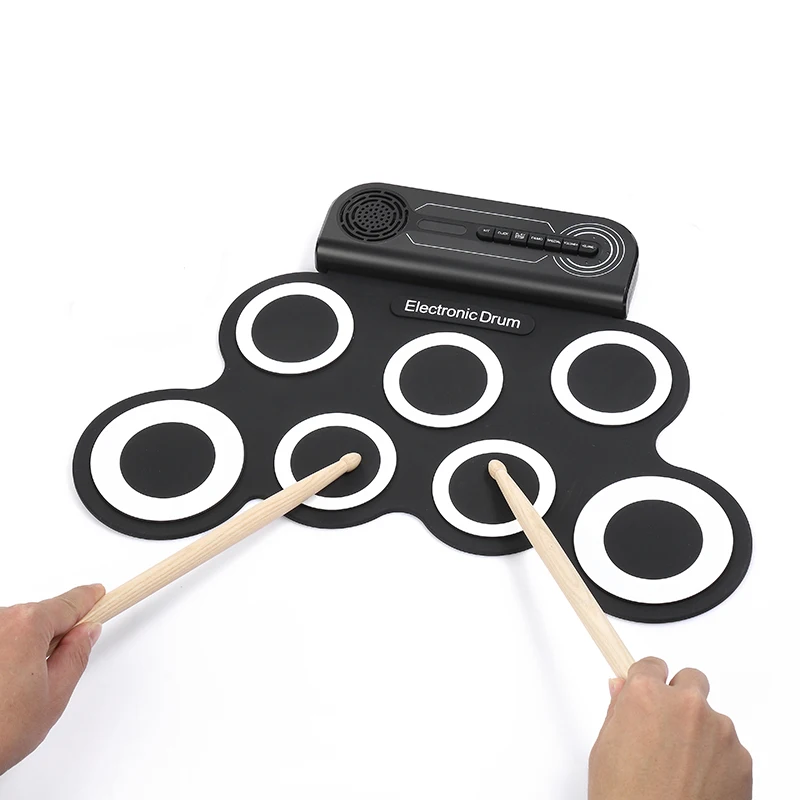 Digital Electronic Hand Roll Up Pad Drum Kit Electronic Drum Musical Instruments