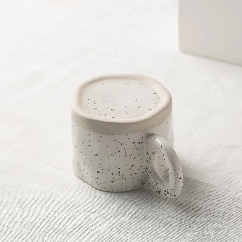 Splash ink mug high appearance level irregular ceramic cup tea drinking cup home coffee cup for office home