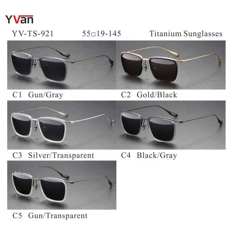 Yvan Shenzhen Titanium Sunglasses China Wholesale Sun Glasses Sunglasses For Men Gafas De Sol