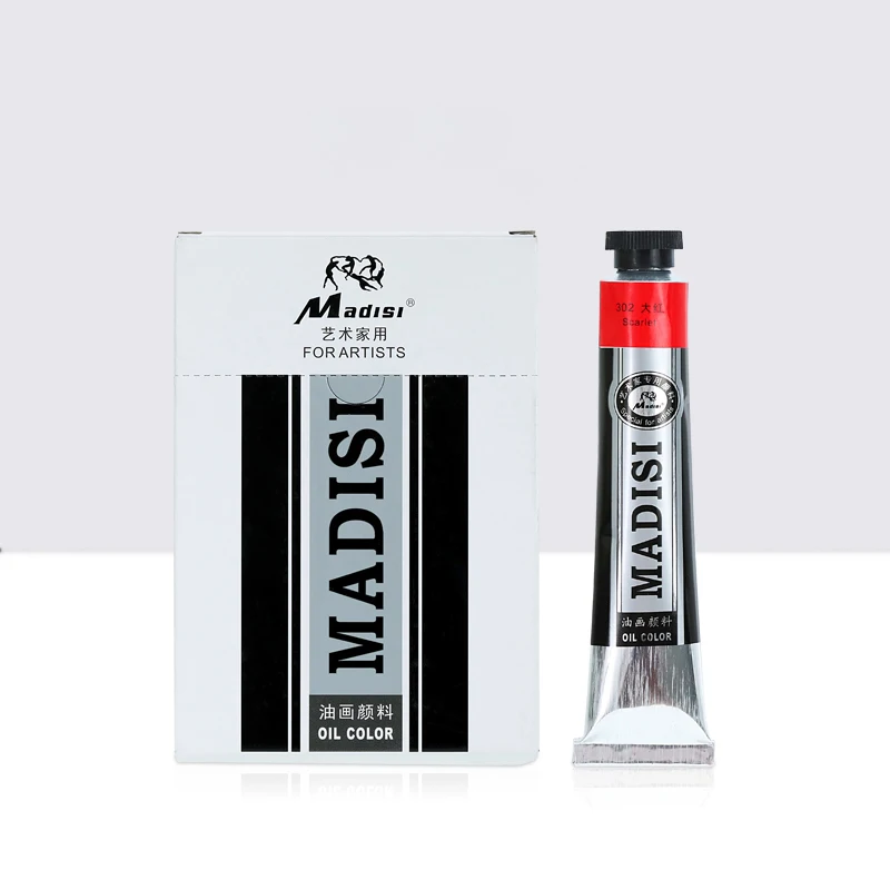 Art Product Supplier Professional Artist Oil Paint Colors 50ml Commonly Used 37 Color Oil Painting