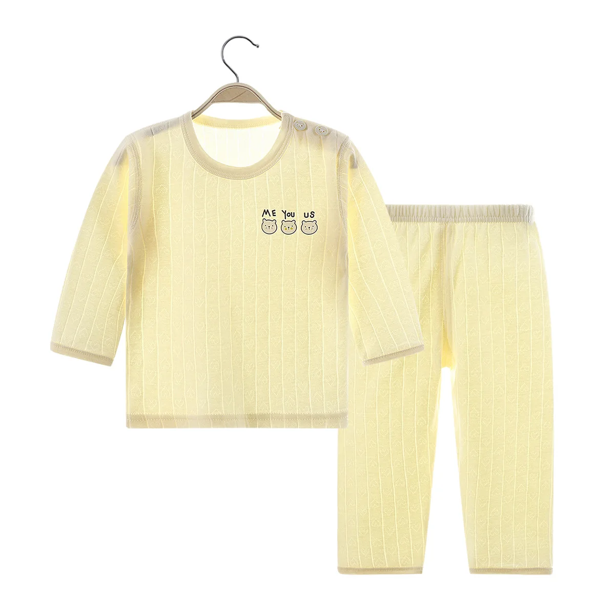 Домашние костюмы, хлопковая одежда для кондиционера, хлопковая Детская летняя Пижама без косточек для весны и осени