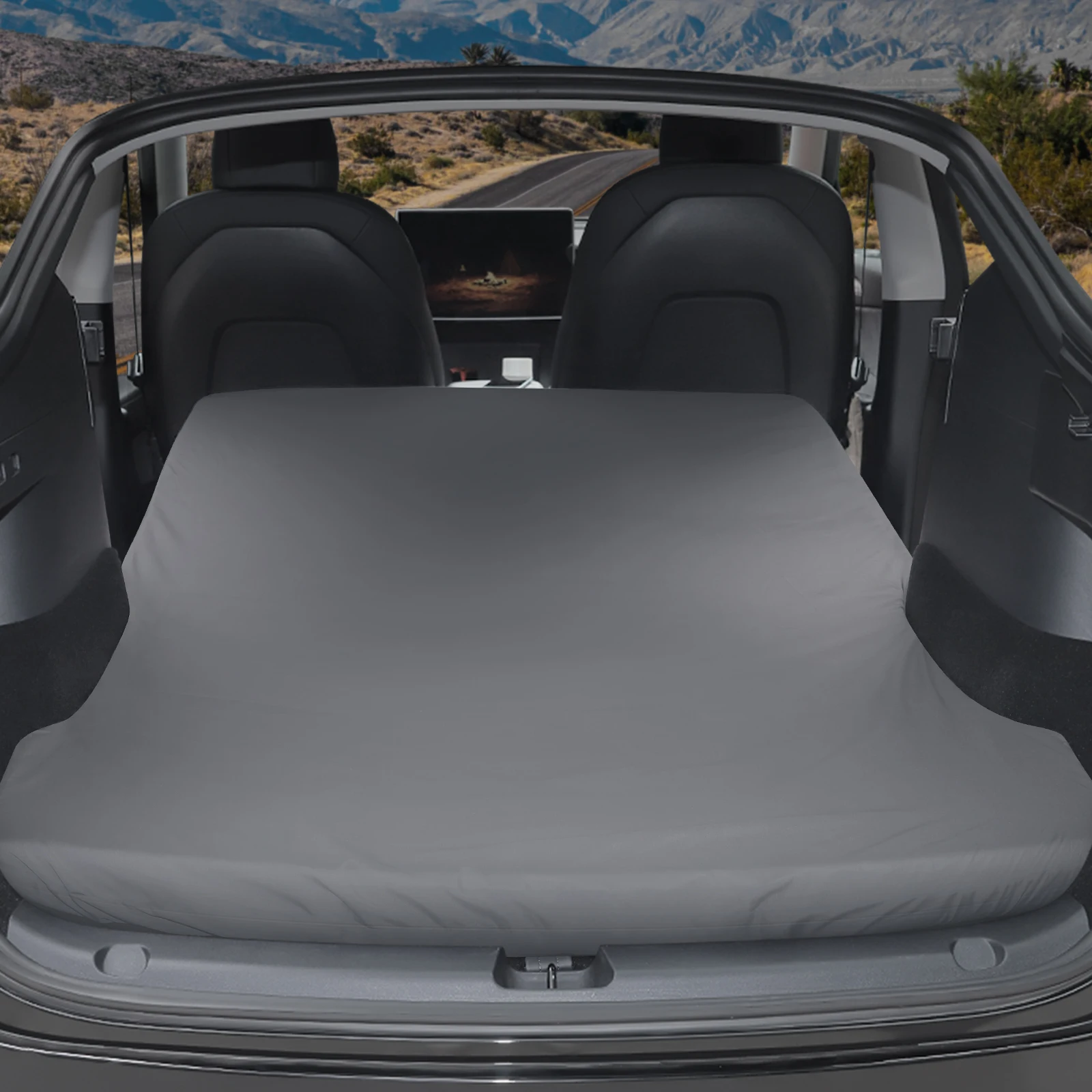Non Inflatable Model Y Mattress For Tesla Model 3 SUV Portable Outdoor Camping Travel Mattess Durable Memory Foam Car Bed Pad