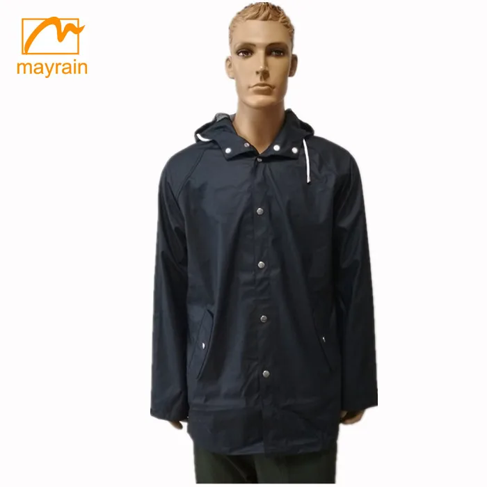 men coat Waterproof jacket  PU coat  Outdoor jacket