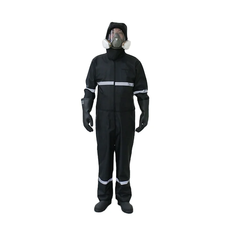 OEM Nuclear emergency personal full body lead free Y-ray protection safety clothing suit for MULTI-HAZARD PROTECTION