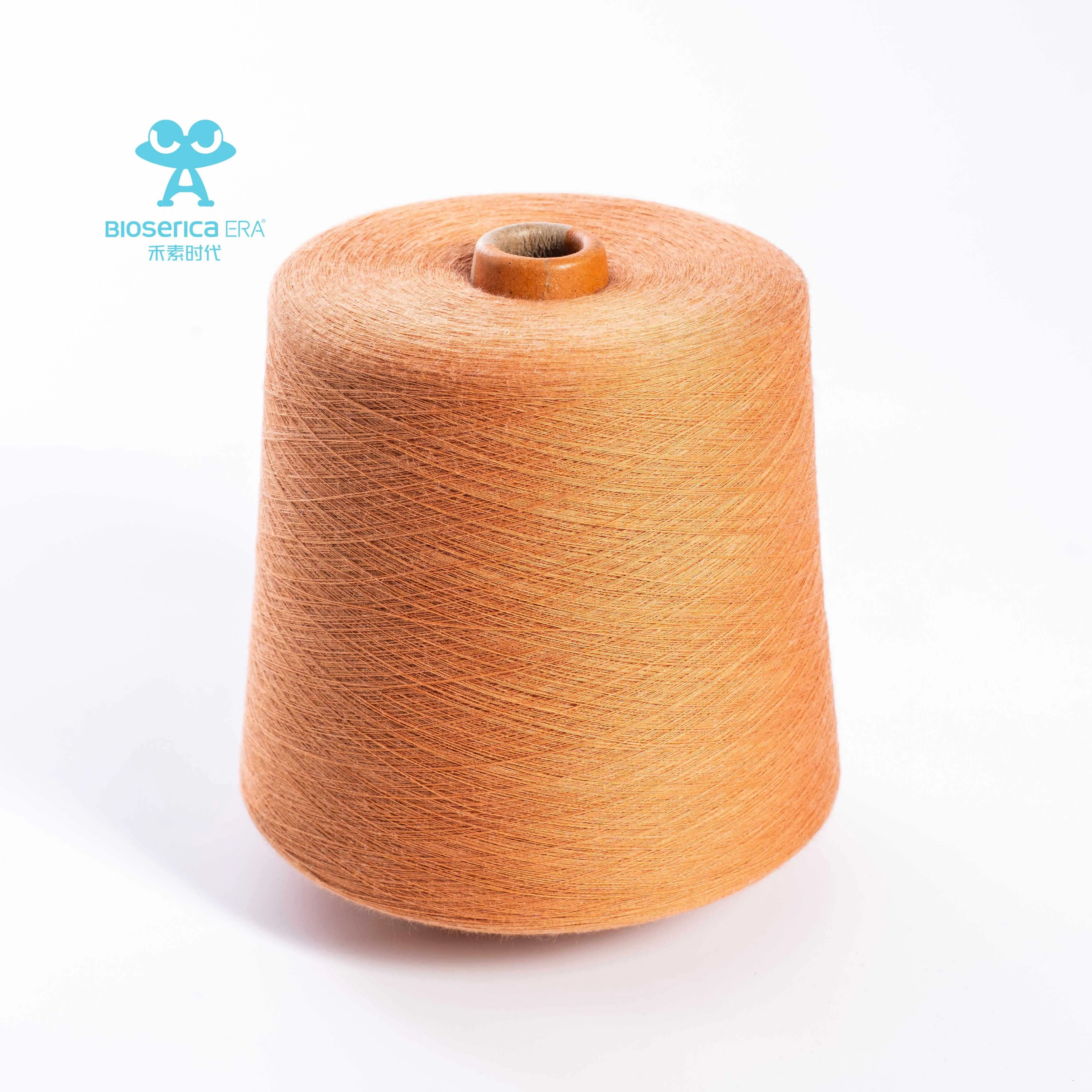 Bioserica Era 30 compact combed 100 cotton yarn mc 100pct cotton carded no waxed yarn wholesale cotton cone yarn