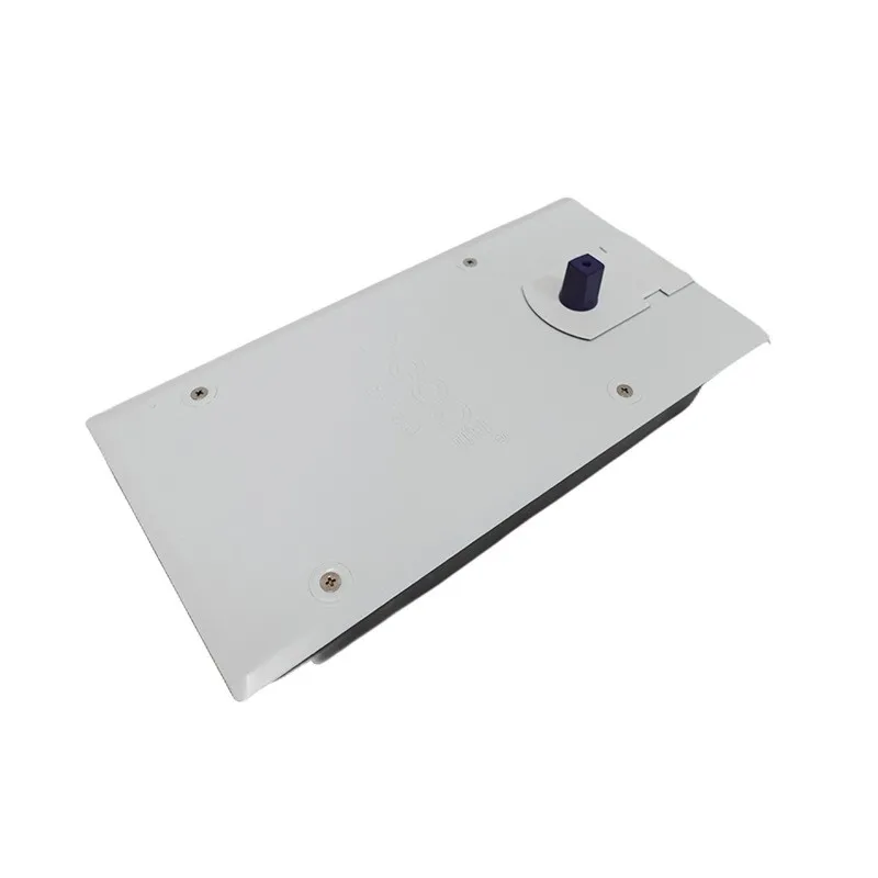 Frame door automatic closing two stage speed control ground spring