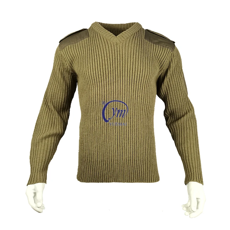 Manufacturer Direct Sales Winter Crew Neck Pullover Sweater Military Tactical Sweater