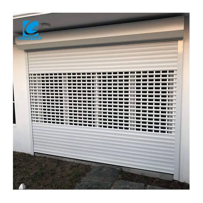 Automatic Ventilation Door Garage Door Perforated Roller Shutter Door