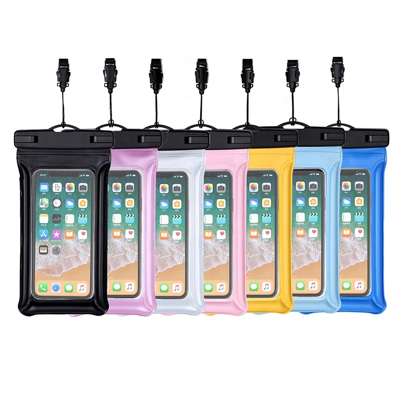 Ipx8 Waterproof Phone Case Dry Bag for Iphone with Lanyard Floating Waterproof Phone Pouch for Boating Surfing Swimming