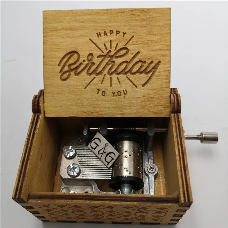 Оптовая продажа, музыкальная шкатулка, деревянная Музыкальная шкатулка на заказ