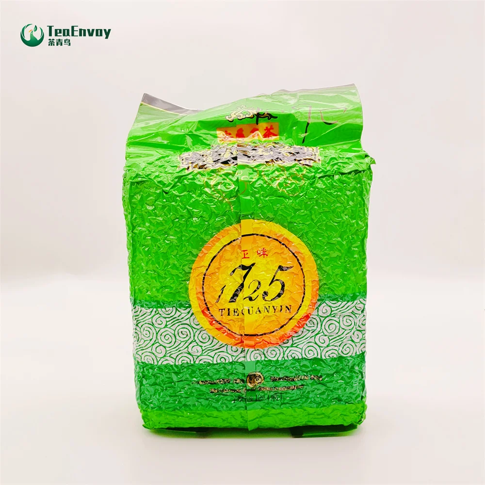 high quality diet tieguanyin Tie Guanyin oolong tea loose leaf best ton tin tea chinese oolong tea