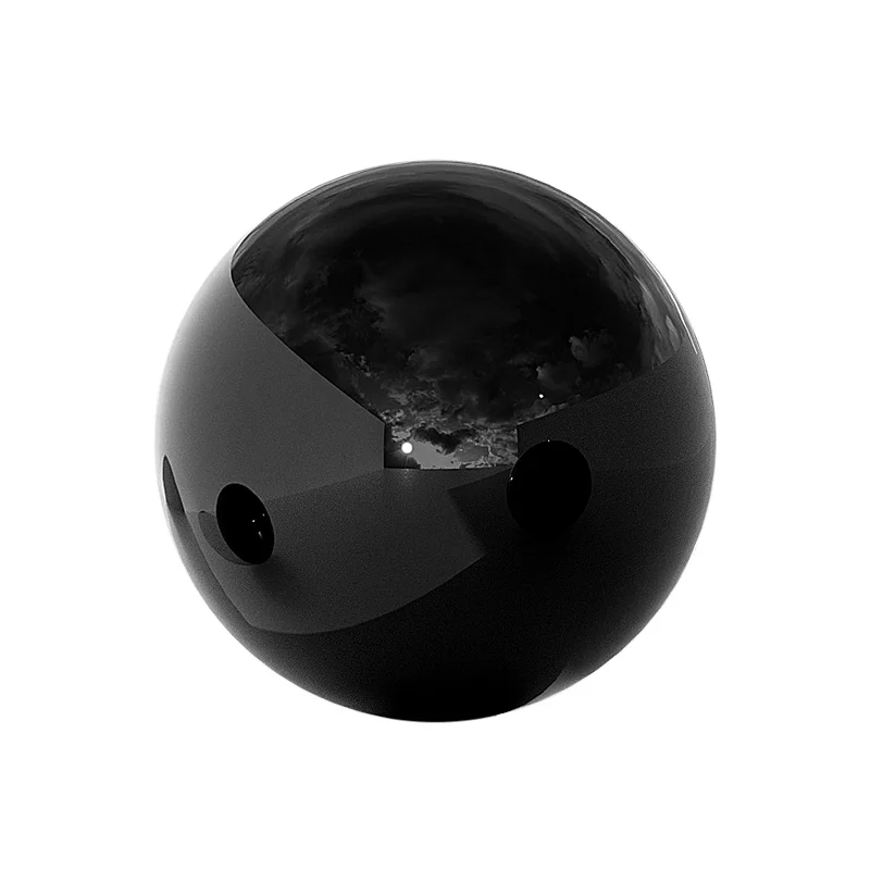 Customized 150mm 180mm 200mm 220mm 250mm 280mm 300mm glossy black or matte black color hollow steel sphere for sale