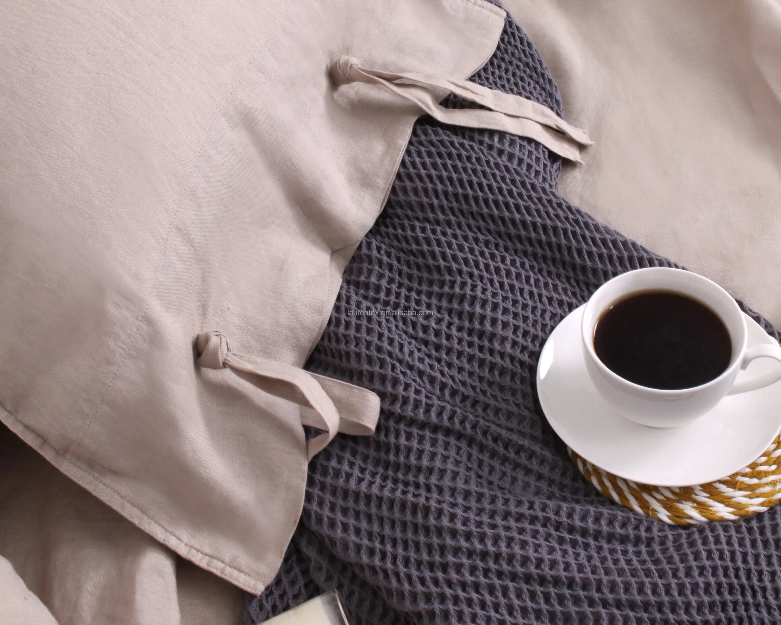 Wholesale linen duvet cover set new design 100% linen bedding stonewashed natural linen bedding sets