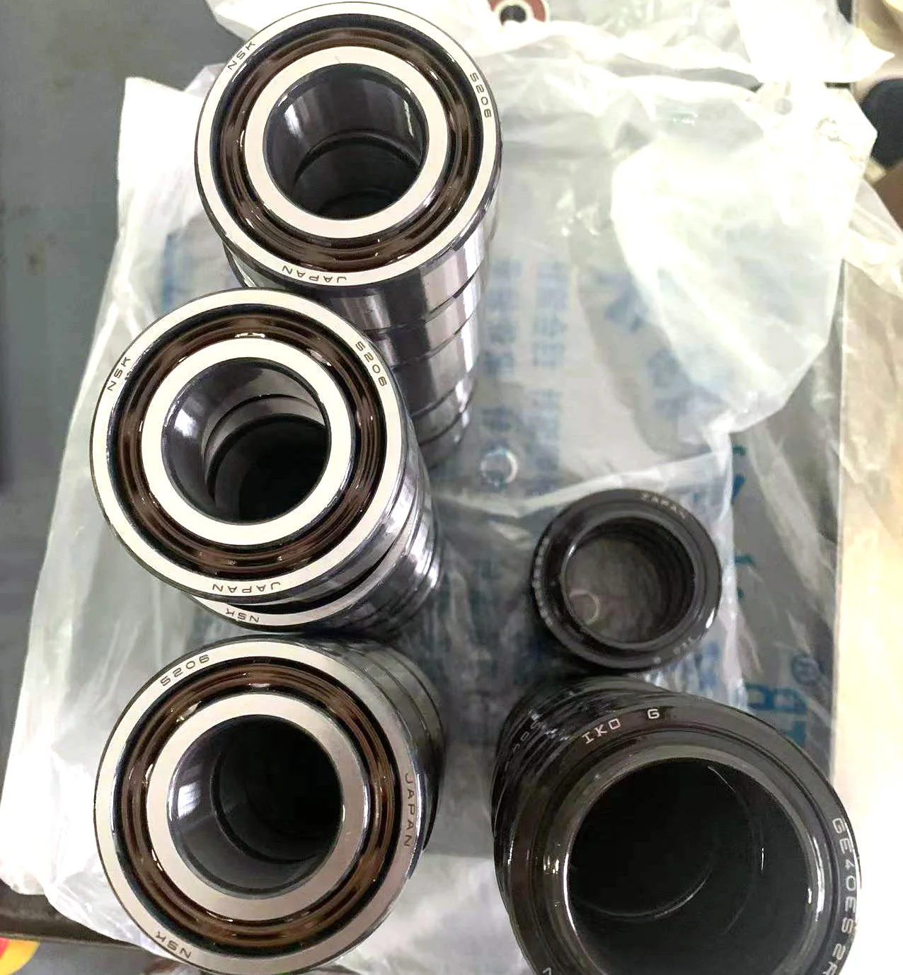 Подшипник шпинделя NSK, радиально-упорные шарикоподшипники 7201BEP, 7003C 7003AC 7203C 7203AC