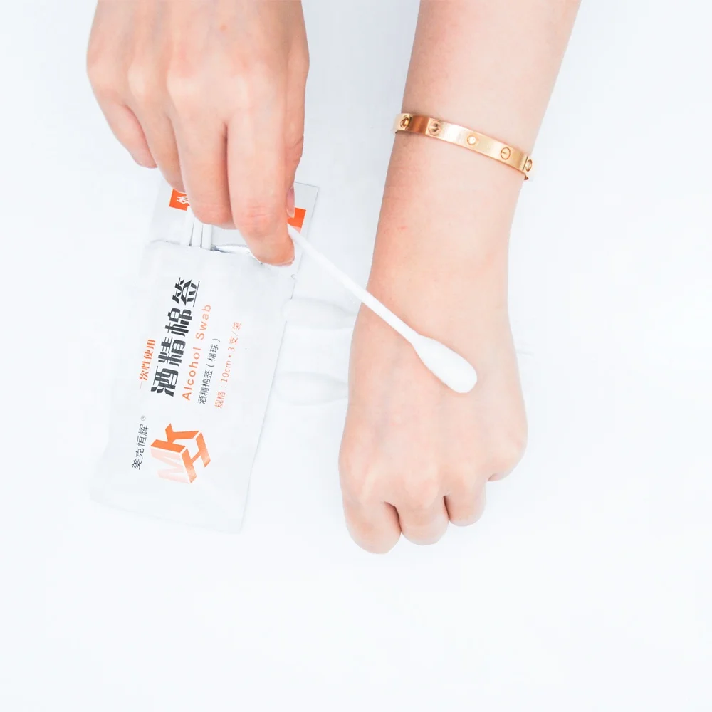 Manufacturer Alcohol Disinfect Cleaner Pads With Disposable Sterile Swab Alcohol