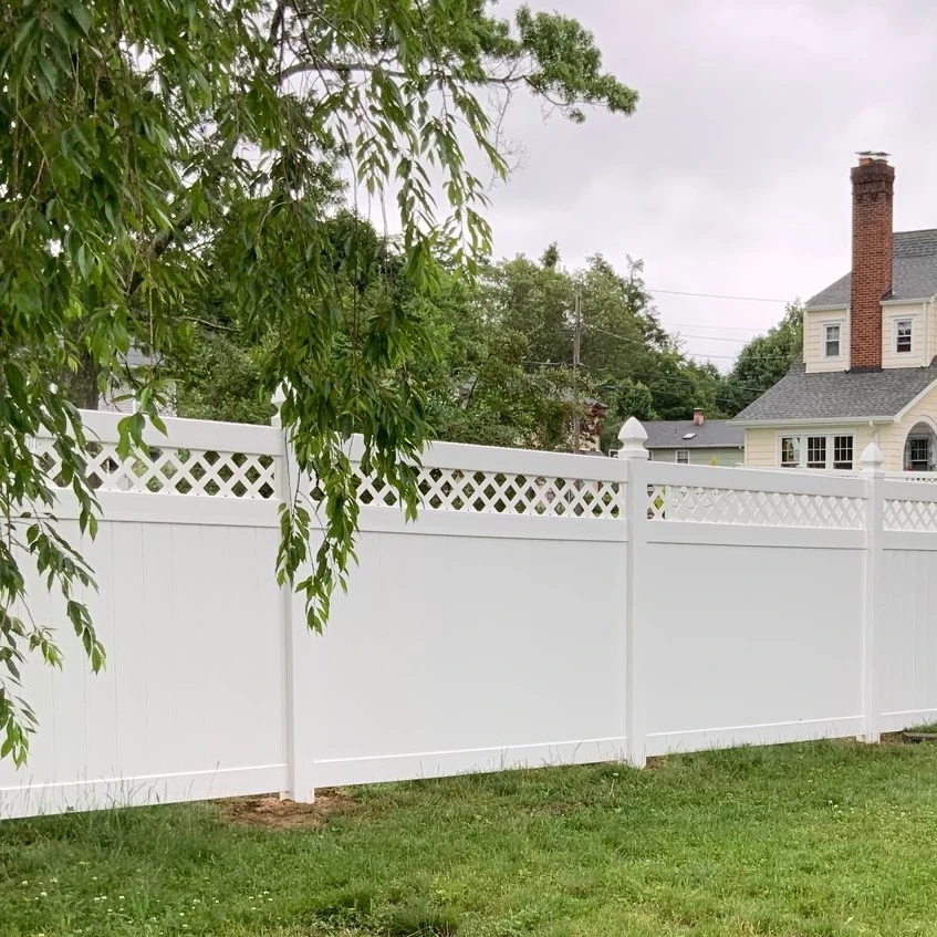 Prima Railing Modern Design PVC Fence Direct Factory Price