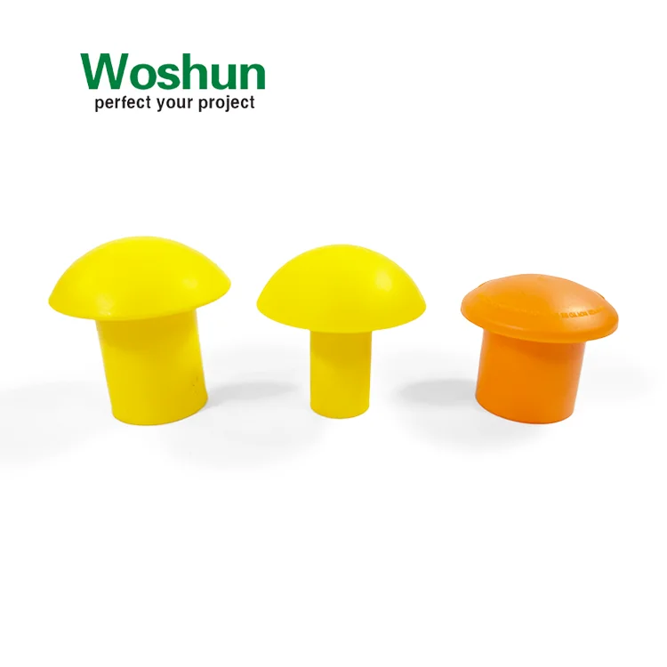 8mm-32mm #3-#8 Yellow Rebar Mushroom Cap Factory Wholesale Rebar Cap Plastic Rebar Safety Caps