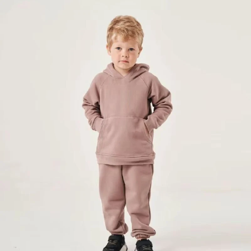 Organic cotton custom matching family sweatsuit sustainable family matching outfits eco friendly custom hoodies