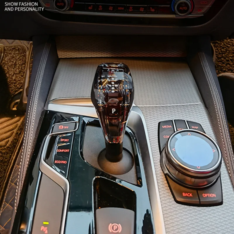 Luxury K9 Crystal style gear shift is suitable for BMW 7 series G12 2016-2021 interior Accessories