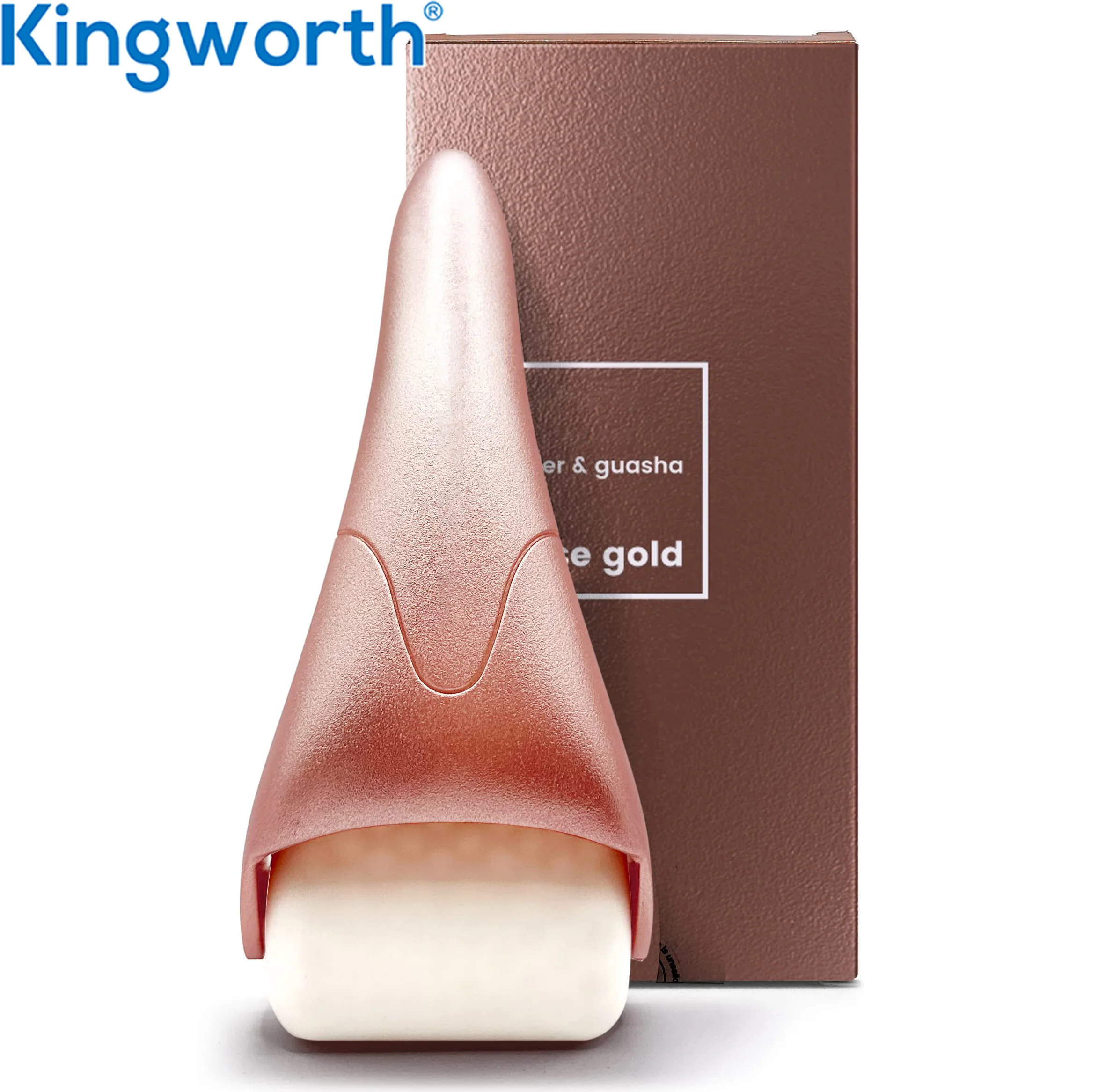 Kingworth Wholesale Cryotherapy Cool Beauty Massager Eye Facial Ice Roller For Face