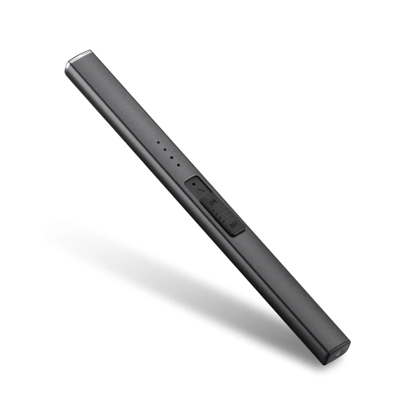 Electric Candle Lighter Rechargeable Gas Stove Outdoor Barbecue Metal BBQ Lighter Pulse Arc USB lighter