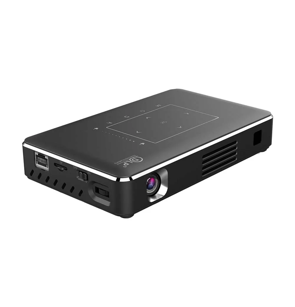 Projector 1080p Video Smart Android WIFI 3D Video Full HD 1080p Lcd Mini Led Home theater Projector With Battery