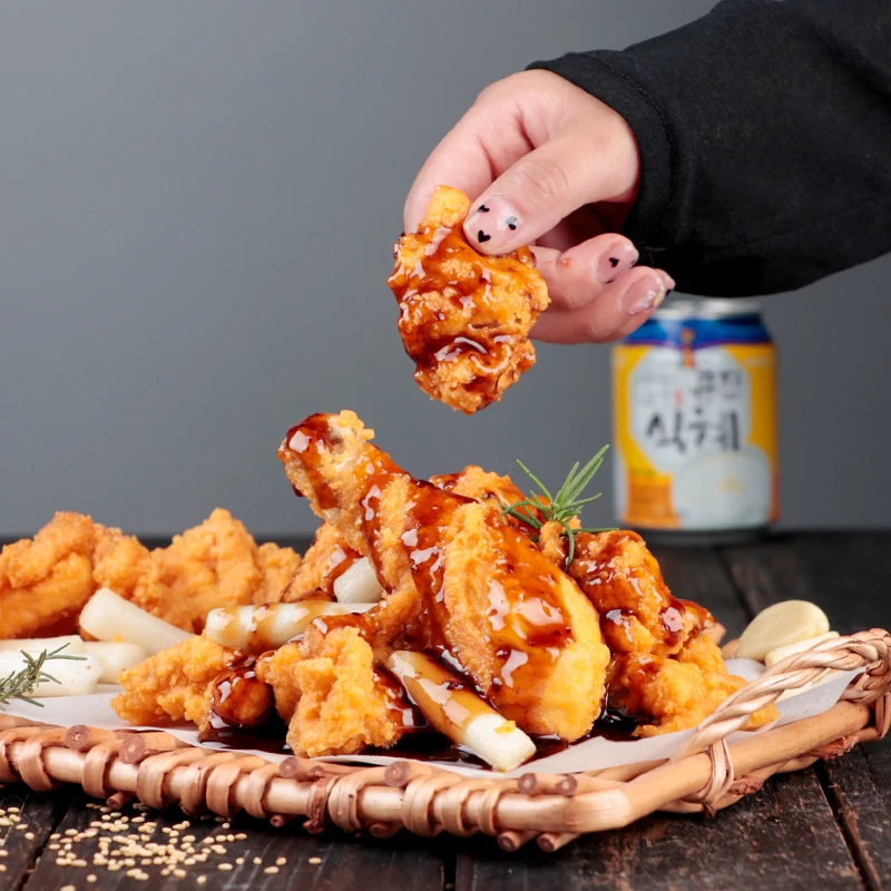 Hot sale 10 kg/2 Barrel /Carton Garlic Soy Sauce Fried Chicken Sauce Chain Store/Restaurant Usage Black Sauce