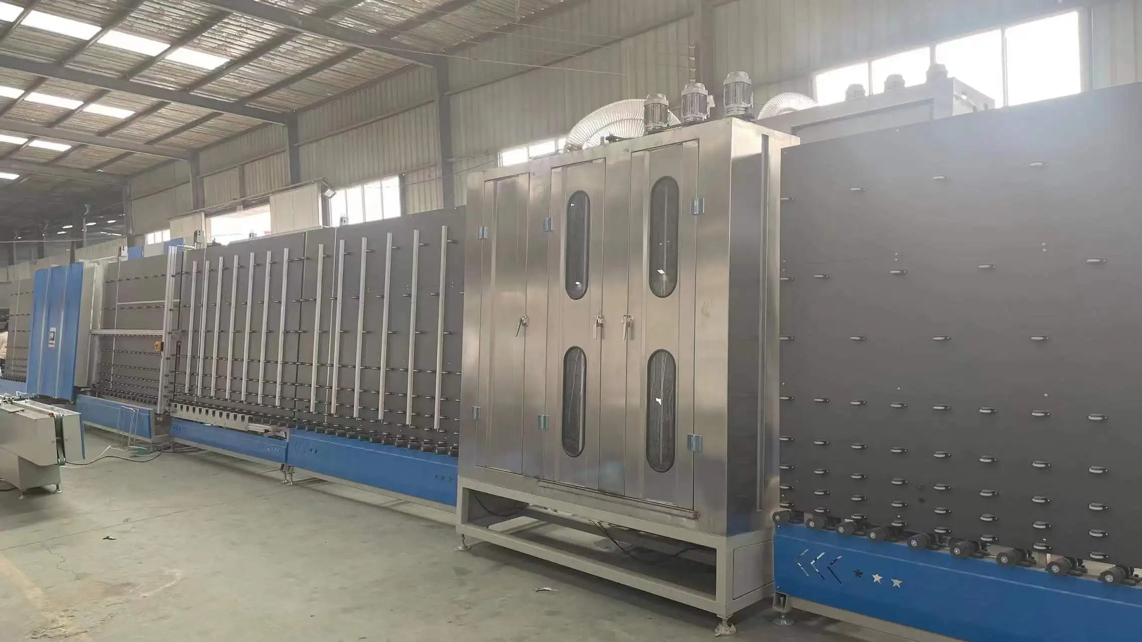 Insulating Glass Double Glass Making Machine Vertical insulating glass production line IGU