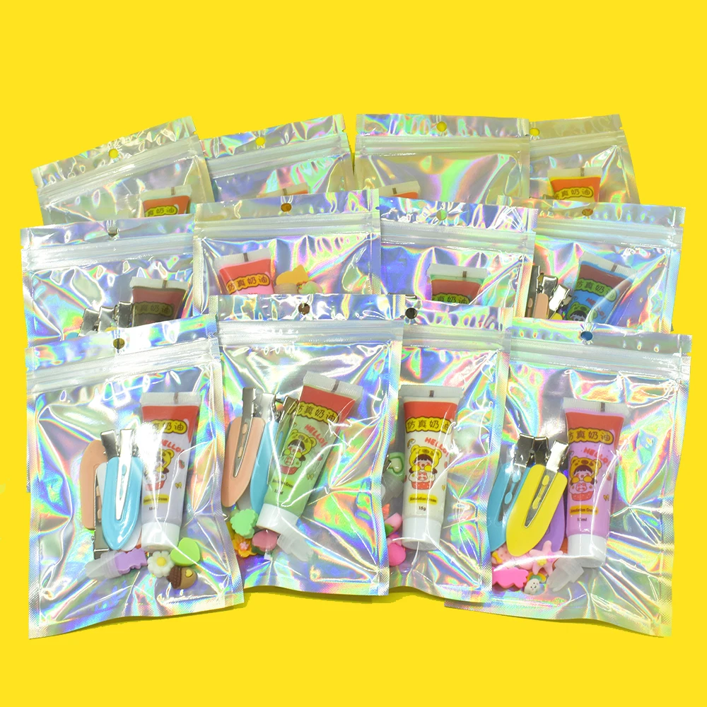 15g Simulation Cream Glue Cartoon Resin Charms Set For DIY Handmade Hairpin Material Kids Toys Gift Jewelry Making