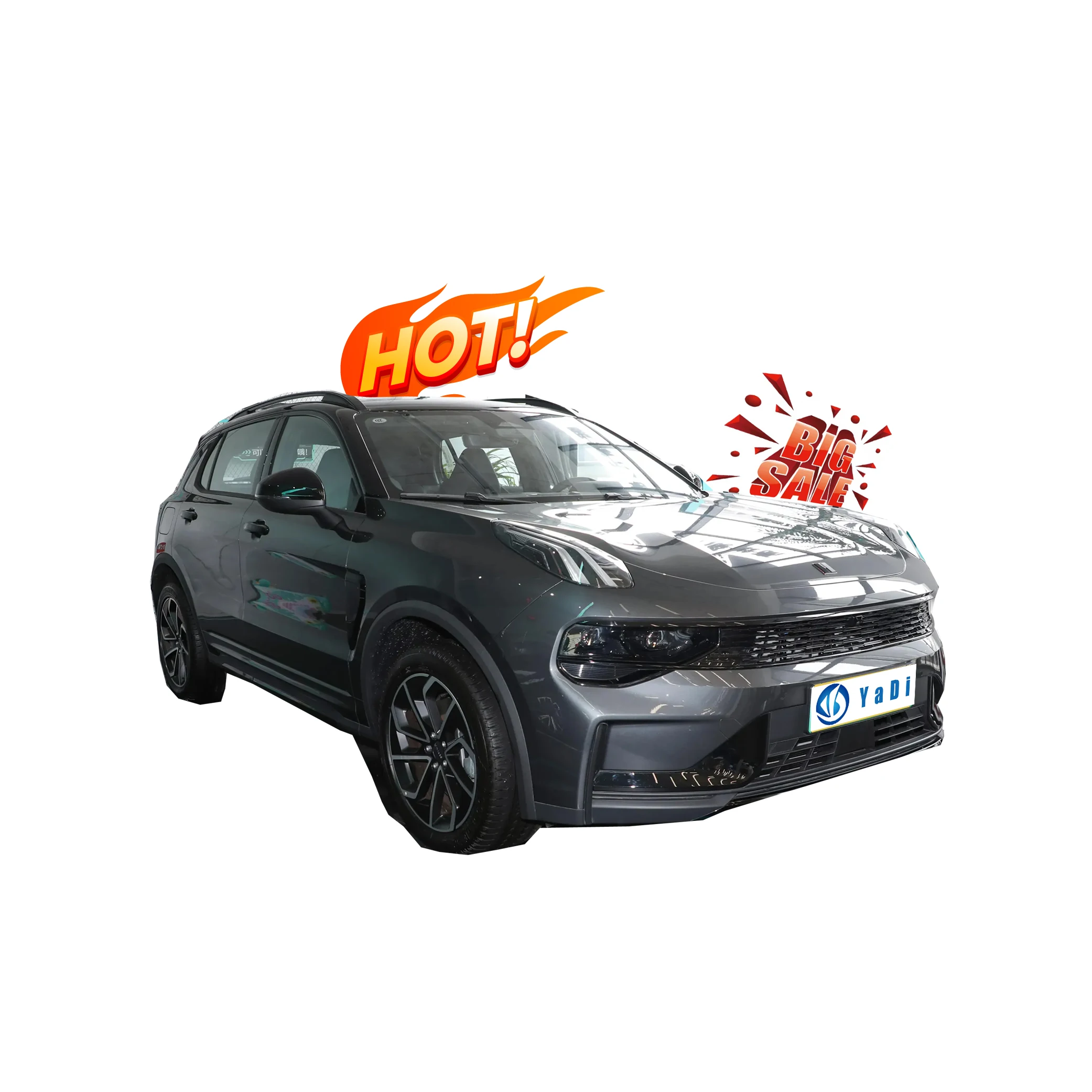 2024 все новые Lynkco 01 левое колесо автомобиля внедорожник высокоскоростной Китайский гибридный топливный автомобиль LYNK & CO Большой Космический