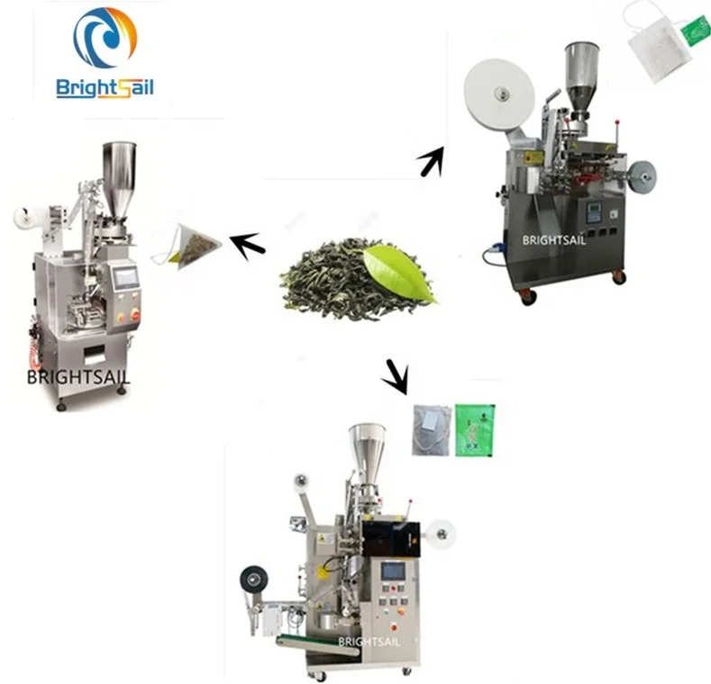 
Brightsail triangle tea bag packing machine for small business 