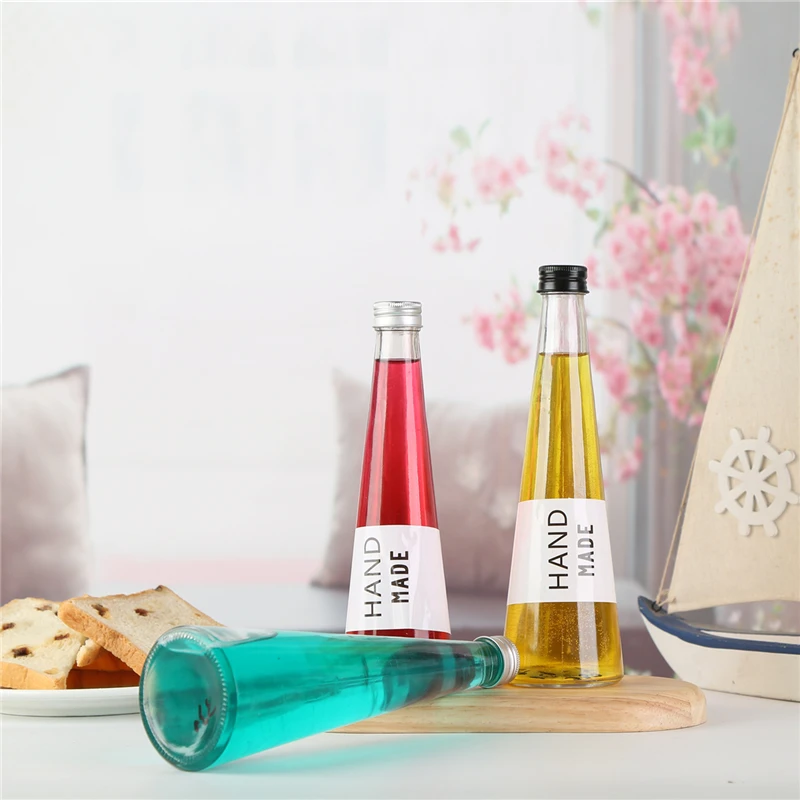 
Best Selling Quality Cold Brew Bottle Small Juice Bottle 350Ml Glass Bottle For Beverage 