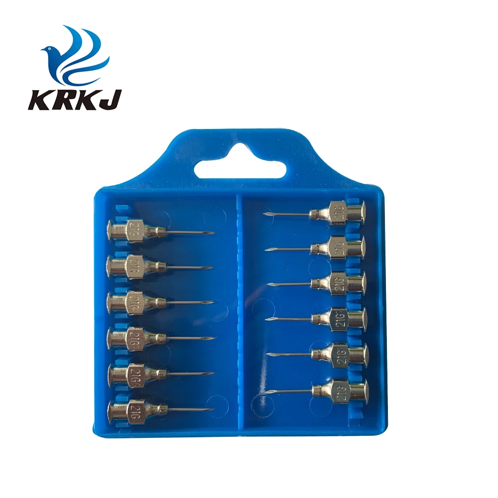 Cettia kd403 Poultry Livestock Metal Veterinary Stainless Steel Syringes Vaccination Needles For Cattle Sheep 14G-21G