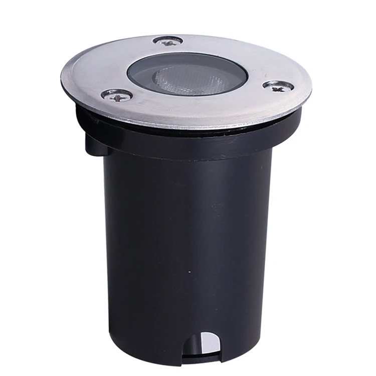 outdoor ip67 waterproof cast aluminum adjustable driveway 1w 3w 6000k warm white ground deck inground led underground light