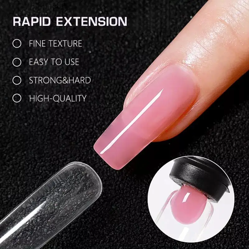 Westink Hot Selling Hard Build 60ml Packing GEL Wholesale Poly Nail Extension Soak Off Quick Acrylic Gel Nai Polish Polygeling