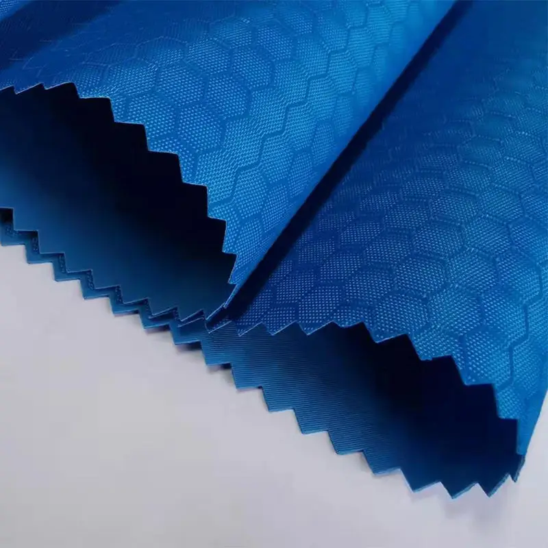 210d Honeycomb Ripstop Poly Polyester Oxford Fabric For Raincoat Lining Fabric