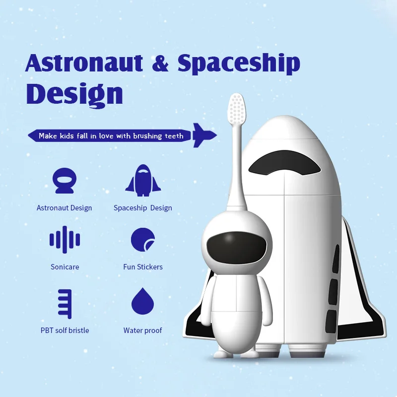 
Battery Motor Oral Head Portable Bamboo Holder China Sonic Toothbrush Electric 