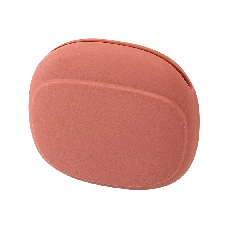 Portable Silicone Earphone Bag Mini Small Earphone Carrying Case Soft Waterproof Silicone Data Cable Storage Bag