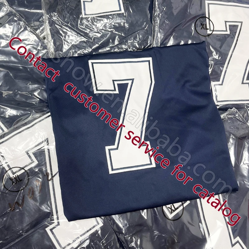 Wholesale Customized  American Football  Rugby  #17 ADAMS   Stitched  jersey