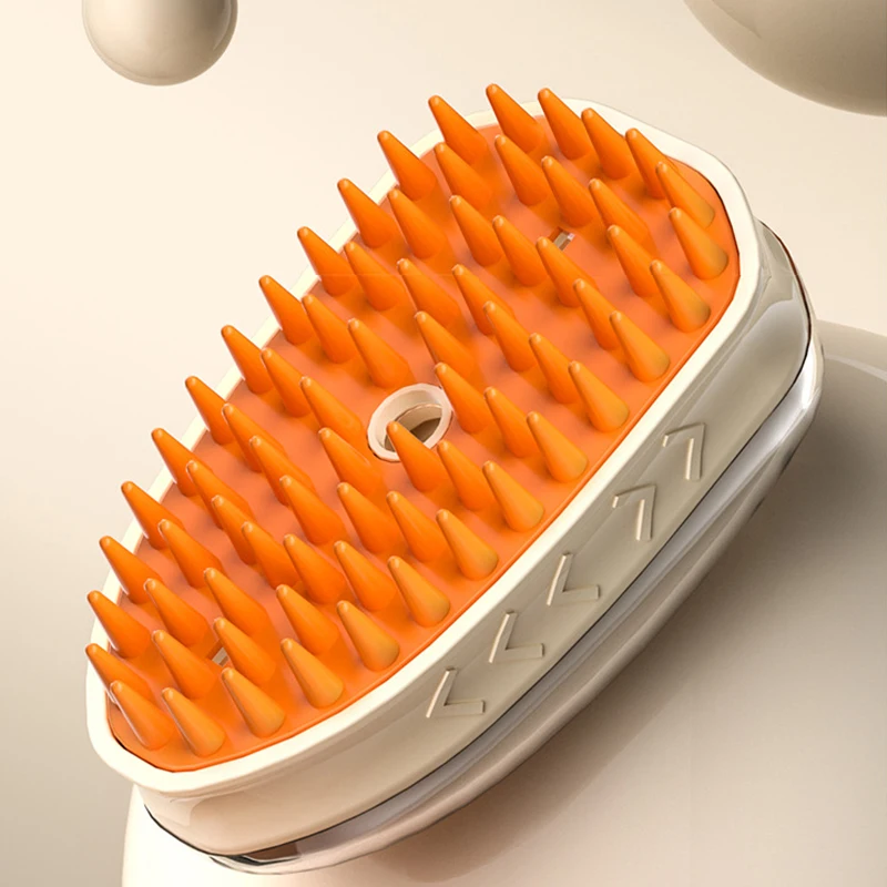 Hot selling Pet Products Pet electric spray comb Massage comb anti-flying hair bath brush Cat comb