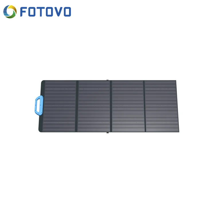 FOTOVO Made in china ETFE 120w portable solar panel outdoor foldable solar panel