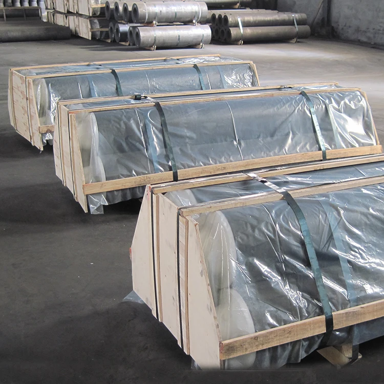 Steelmaking EAFLF Carbon Graphite Electrodes RP250