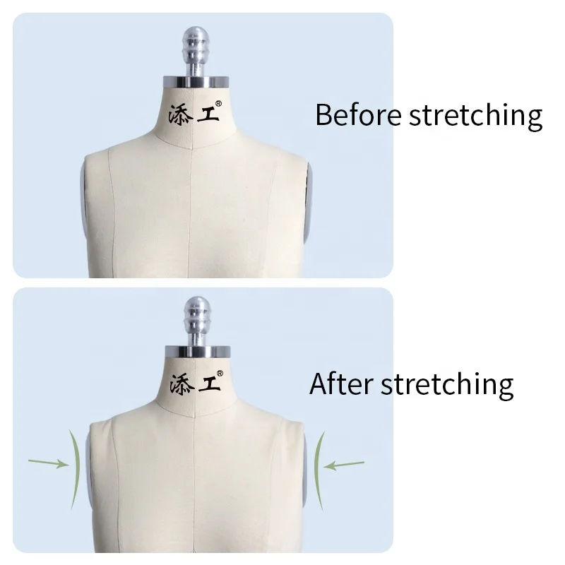 high-end female dress form adjustable shoulder tailor collapsible wedding dress mannequin